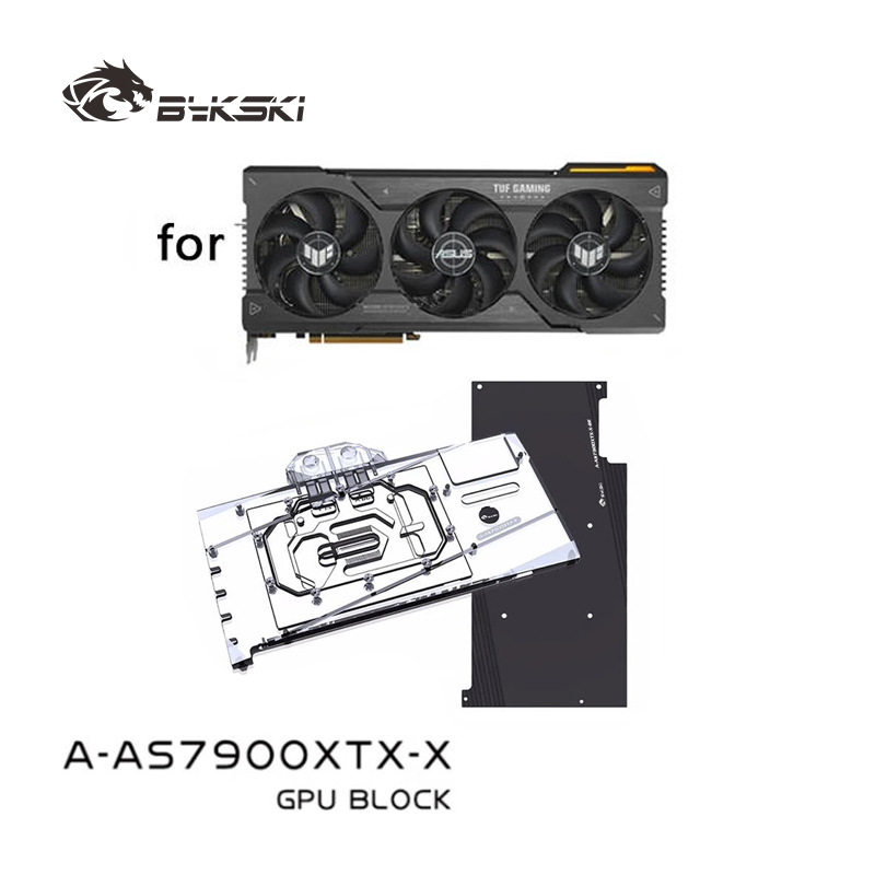 Rx 7900 Xt 20Gb - 바이스키 워터 블록 ASUS TUF 라데온