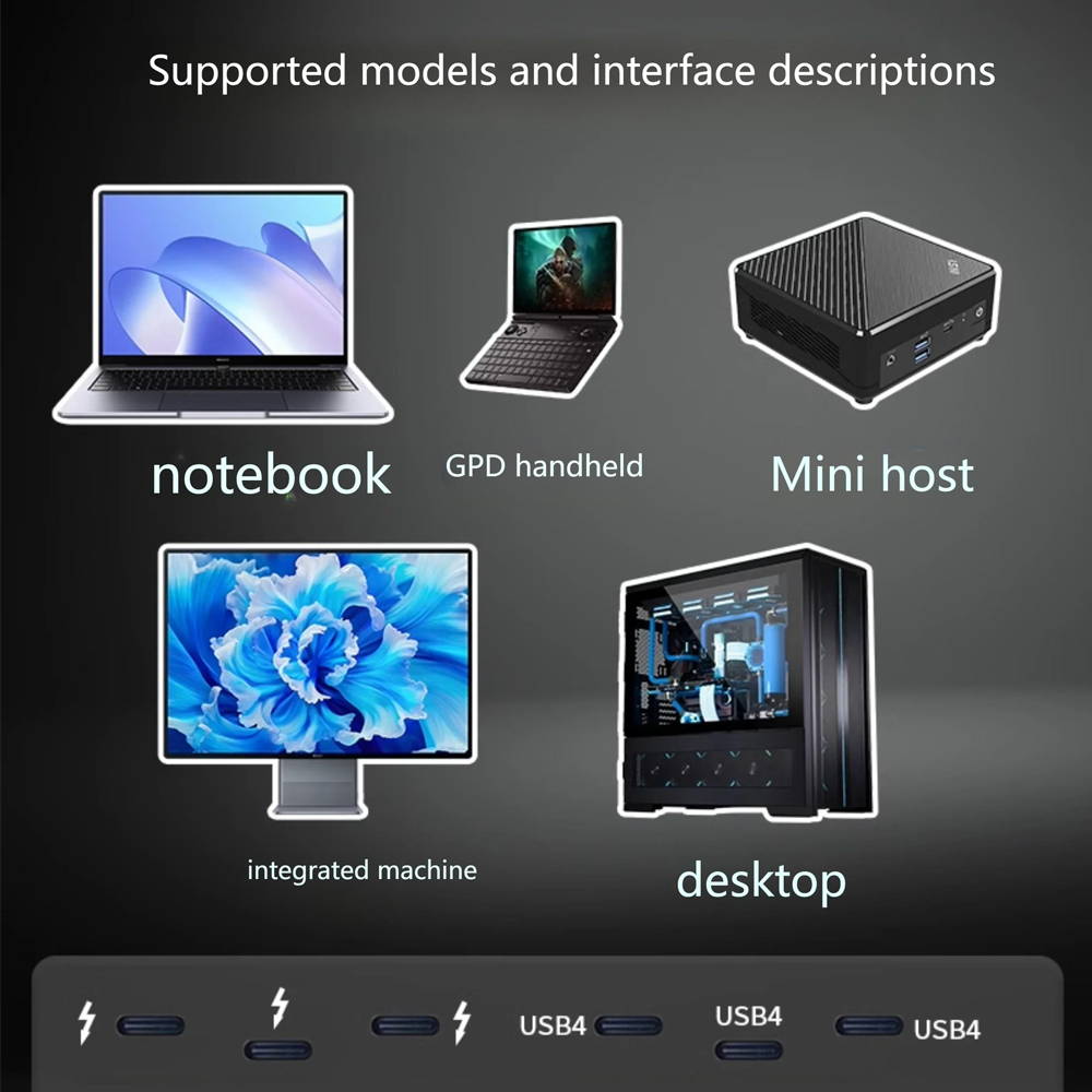 옥룰링크 썬더볼트 USB4 어댑터 노트북 GPU 외장  - Oculink Gpu Dock Station 리뷰 및 가격