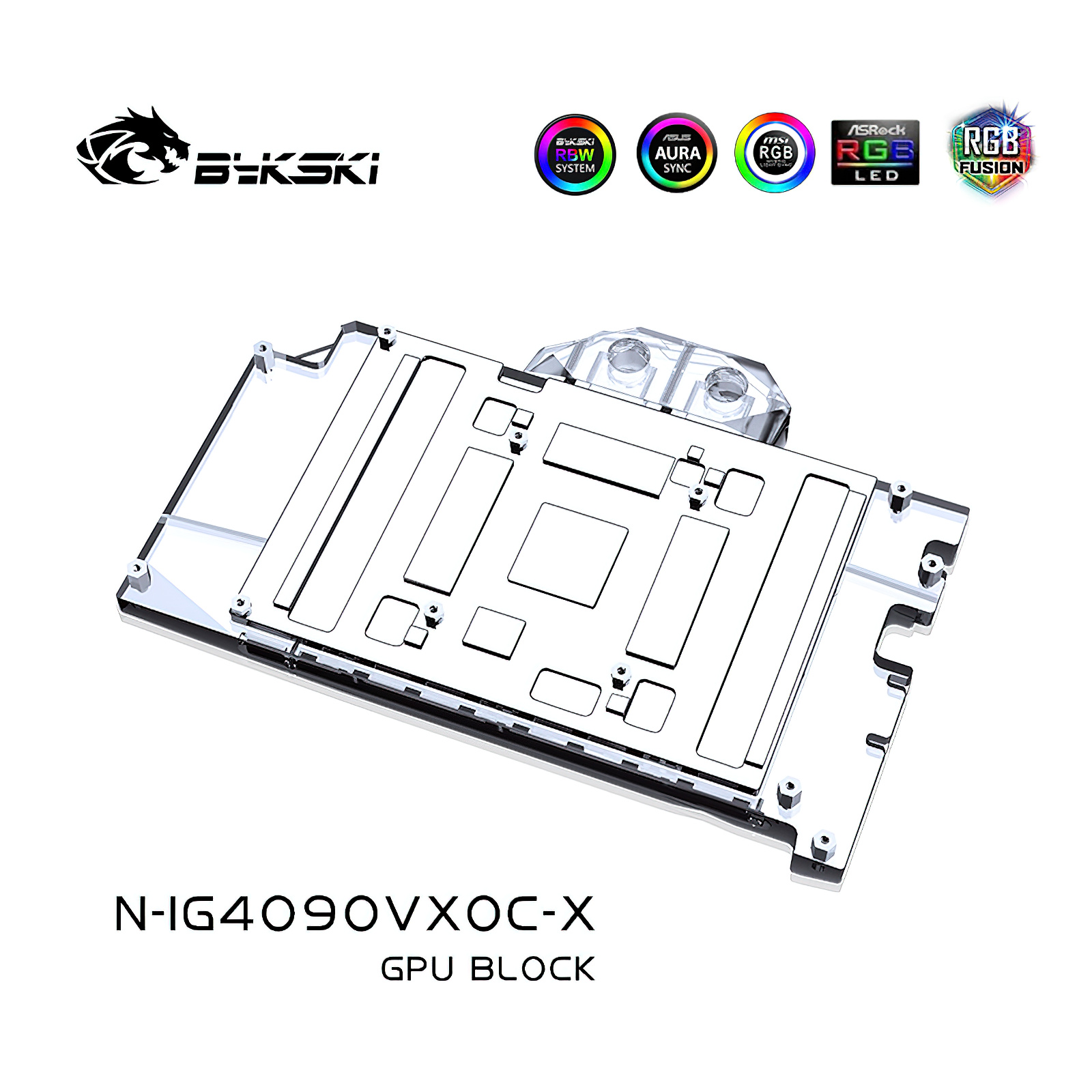 바이스키 GPU 수랭 쿨링 풀 커버 블록, 컬러풀 RT - Rtx 4090 Water Block Full Cover 리뷰 및 가격